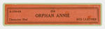 “THE ORPHAN ANNIE WATCH” BOXED.