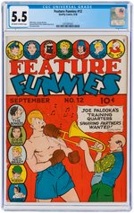 "FEATURE FUNNIES" #12 SEPTEMBER 1938 CGC 5.5 FINE-.