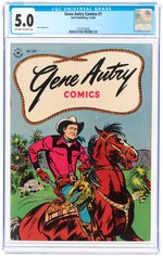 "GENE AUTRY COMICS" #1 MAY 1946 CGC 5.0 VG/FINE.