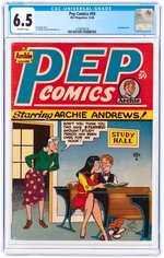 "PEP COMICS" #59 DECEMBER 1946 CGC 6.5 FINE+.