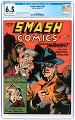 "SMASH COMICS" #39 JANUARY 1943 CGC 6.5 FINE+.