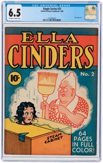 SINGLE SERIES #21 1940 CGC 6.5 FINE+ (ELLA CINDERS).