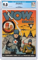 "WOW COMICS" #7 OCTOBER 1942 CGC 9.0 VF/NM.