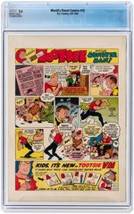 "WORLD'S FINEST COMICS" #15 FALL 1944 CGC 5.5 FINE-.