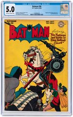 "BATMAN" #36 AUGUST 1946 CGC 5.0 VG/FINE.