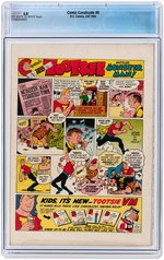 "COMIC CAVALCADE" #8 FALL 1944 CGC 6.0 FINE.