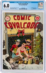 "COMIC CAVALCADE" #9 WINTER 1944 CGC 6.0 FINE.