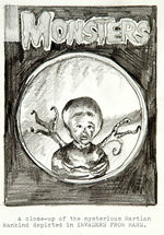 FAMOUS MONSTERS OF FILMLAND RELATED CORRESPONDENCE AND ORIGINAL ARTWORK.