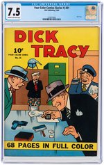 FOUR COLOR COMICS (SERIES 1) #21 1942 CGC 7.5 VF- (DICK TRACY).