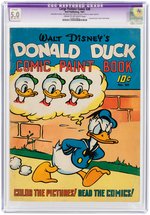 LARGE FEATURE COMIC #20 1941 CGC RESTORED 5.0 (B-2) VG/FINE (DONALD DUCK).