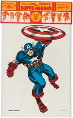 "MARVEL SUPER HEROES" POSTER SET & ORDER FORM PAIR.