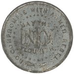 LINCOLN "A FOE TO TRAITORS" MEDAL DeWITT 1864-8 IN WHITE METAL.
