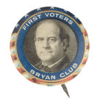 "FIRST VOTERS BRYAN CLUB."