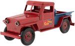 MARX "JEEP PICKUP TRUCK WITH ELECTRIC HEADLIGHTS" BOXED