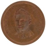 RARE HAYES/WHEELER "HONEST MONEY HONEST GOVERNMENT" CAMPAIGN TOKEN.