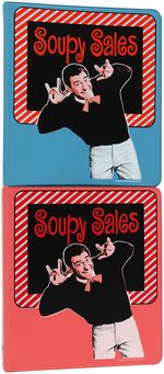 SOUPY SALES BINDER PAIR.