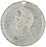 SCOTT 1852 CAMPAIGN PORTRAIT TOKEN DeWITT WS 1852-6