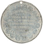 SCOTT 1852 CAMPAIGN PORTRAIT TOKEN DeWITT WS 1852-6