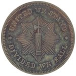 SCOTT CAMPAIGN MEDAL IN COPPER  DeWITT WS 1852-7 BUT HE STATES POSSIBLY 1860.