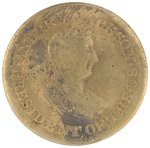 CONGRESSIONAL ELECTIONS OF 1834 PRO-JACKSON TOKEN WITH HIM IN TOGA AND LAUREL WREATH.