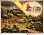 PYRO "6 U.S. ARMY MOBILE UNITS" BOXED SET.