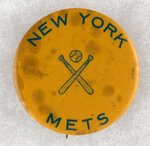 NEW YORK METS EARLY MUCHINSKY BOOK PHOTO EXAMPLE BUTTON.