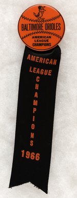 BALTIMORE ORIOLES 1966 CHAMPS MUCHINSKY BOOK PHOTO EXAMPLE BUTTON.