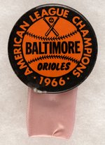 BALTIMORE ORIOLES RARE 1966 MUCHINSKY BOOK PHOTO EXAMPLE BUTTON.