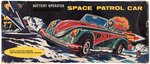 "SPACE PATROL CAR" BOXED VOLKSWAGEN BATTERY-OPERATED TOY.