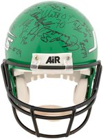 NEW YORK JETS 1996 TEAM SIGNED FOOTBALL HELMET.