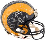 LOS ANGELES RAMS 1994 TEAM SIGNED FOOTBALL HELMET.