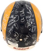 LOS ANGELES RAMS 1994 TEAM SIGNED FOOTBALL HELMET.