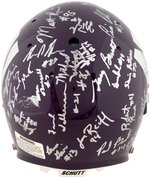 NORTHWESTERN WILDCATS 1995 TEAM SIGNED FOOTBALL HELMET.