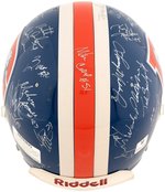 DENVER BRONCOS 1993 TEAM SIGNED FOOTBALL HELMET.