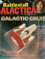 "BATTLESTAR GALACTICA GALACTIC CRUISER" AFA LOT OF 4 VARITIES.