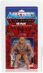 "MASTERS OF THE UNIVERSE - HE-MAN" SERIES 1/8 BACK AFA 75 EX+/NM.