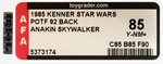 STAR WARS: POWER OF THE FORCE - ANAKIN SKYWALKER" 92 BACK AFA 85 Y-NM+.