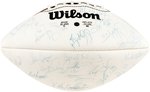 WASHINGTON REDSKINS 1992 TEAM SIGNED NFL FOOTBALL.