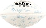 NEW YORK GIANTS 1994 TEAM SIGNED NFL FOOTBALL.