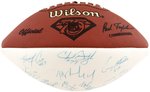 NEW YORK GIANTS 1994 TEAM SIGNED NFL FOOTBALL.