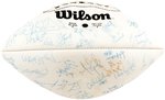 PHILADELPHIA EAGLES 1991 TEAM SIGNED NFL FOOTBALL.