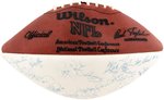 PHILADELPHIA EAGLES 1991 TEAM SIGNED NFL FOOTBALL.