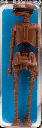 PALITOY "STAR WARS: RETURN OF THE JEDI - EV-9D9" TRI-LOGO AFA 80 NM.