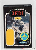 "STAR WARS: REVENGE OF THE JEDI - YODA" PROOF CARD AFA 85 NM+.