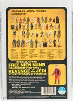 "STAR WARS: REVENGE OF THE JEDI - LANDO CALRISSIAN" PROOF CARD AFA 85 NM+.