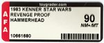 "STAR WARS: REVENGE OF THE JEDI - HAMMERHEAD" PROOF CARD AFA 90 NM+/MT.