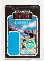 "STAR WARS: REVENGE OF THE JEDI - AT-AT COMMANDER" PROOF CARD AFA 90 NM+/MT.