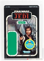 "STAR WARS: REVENGE OF THE JEDI - HAN SOLO" PROOF CARD AFA 85 NM+.