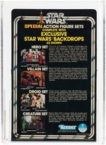 "STAR WARS - VILLAIN SET" 3-PACK SERIES 2 AFA 80 NM.