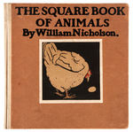 “THE SQUARE BOOK OF ANIMALS” 1900 FIRST AMERICAN EDITION.